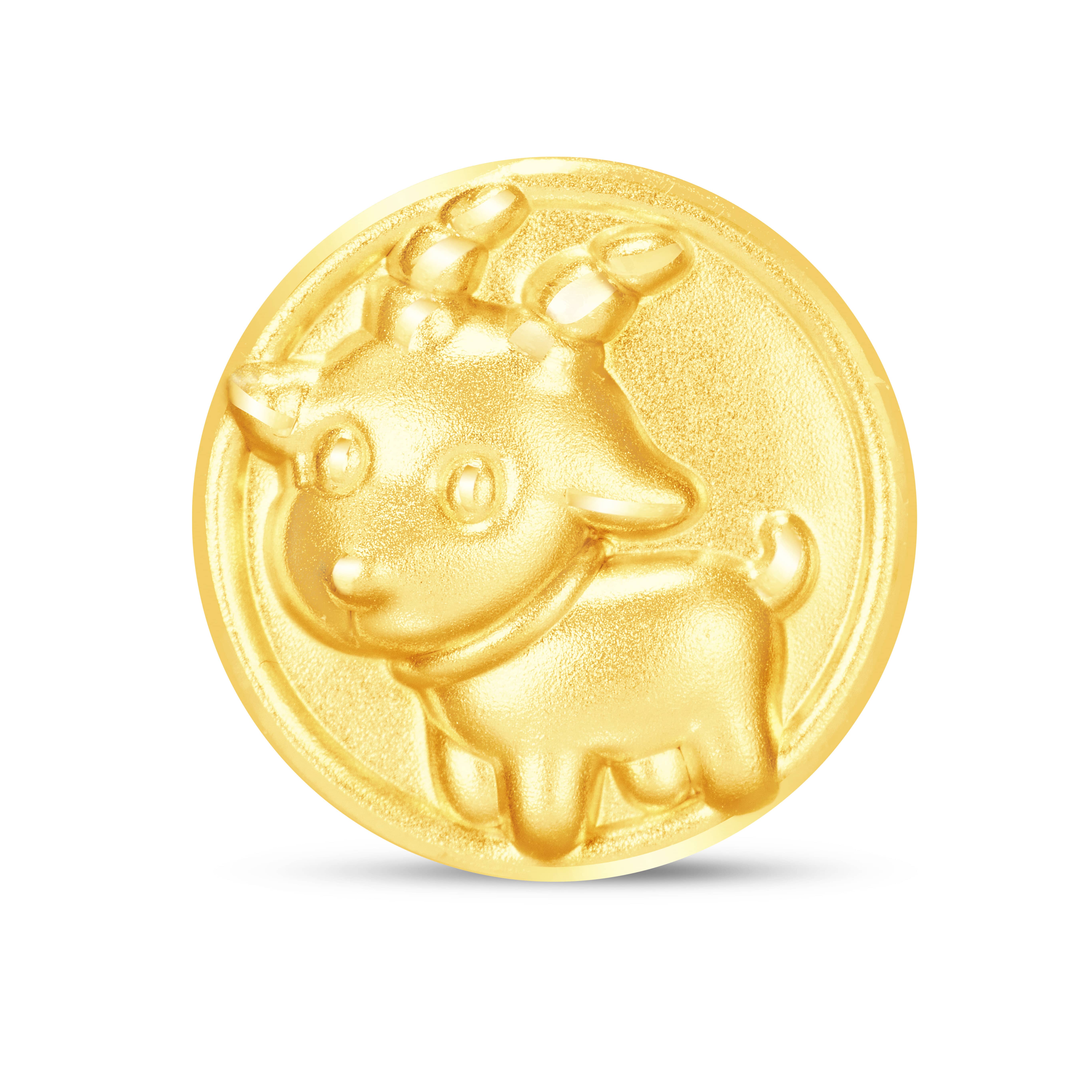 羊- 足金串饰